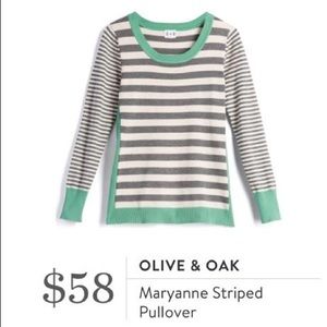 Olive + Oak Maryanne Pullover size medium